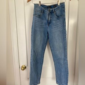Size 6 - Supplies - High Waist Slim Straight Leg Jeans
